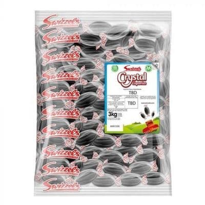 SWIZZELS CRYSTAL LIQUORICE 3KG