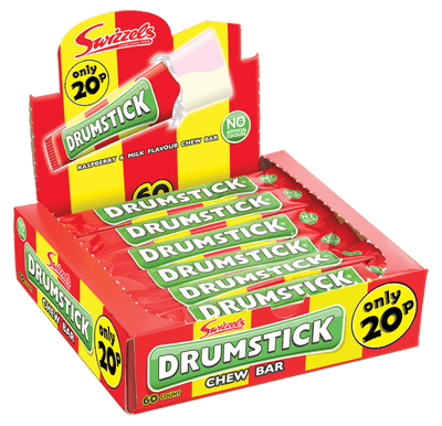 SWIZZELS DRUMSTICK BARS 60x18g 20p