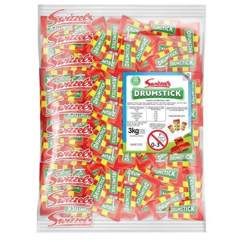 SWIZZELS DRUMSTICK LOLLIES 3KG