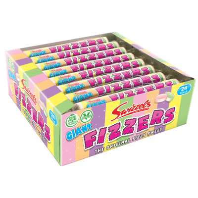 SWIZZELS GIANT FIZZERS x24