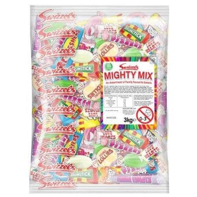 SWIZZELS MIGHTY MIX 3KG ASSORTMENT