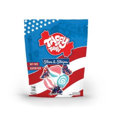 Taffy Town Stars and Stripes Taffy Pouch 8x340g