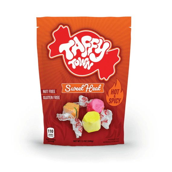 Taffy Town Sweet Heat Salt Water Taffy 12x99g