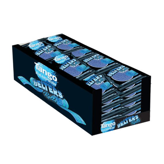 Blue Raspberry Roller Tango Blue Raspberry Belters Roll 24x35g