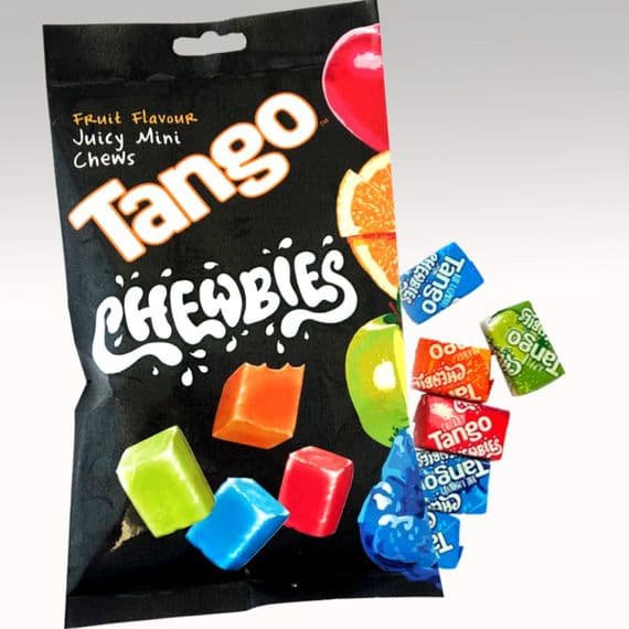 TANGO CHEWBIES MIX 160g BAG x12
