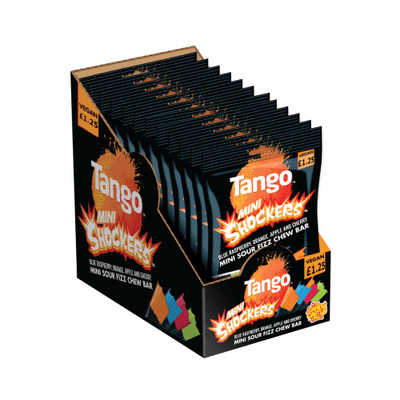 TANGO MINI SHOCKERS BAG PMP £1.25 12X120G