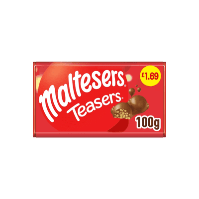 Teasers Block 23X100g PMP £1.69