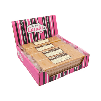THE REAL CANDY CO SALTED CARAMEL FUDGE BARS 16x130g
