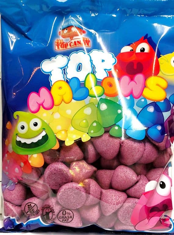 Mallows TOP MALLOWS PURPLE 1KG BAG