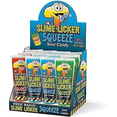TOXIC WASTE SLIME LICKER SQUEEZE GEL 12X70G