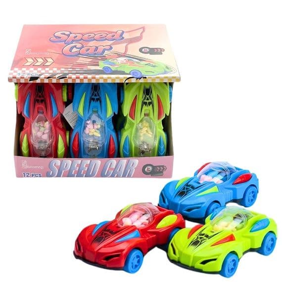 Toy Speed Car with Candy 12x5g
