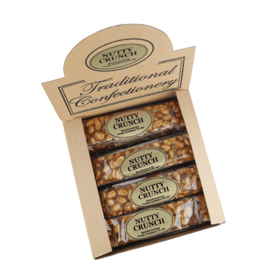 TRADITIONAL CONFECTIONERY NUTTY CRUNCH BARS 16X130G