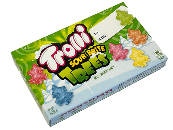 TROLLI SOUR BRITE TREES 12X85G