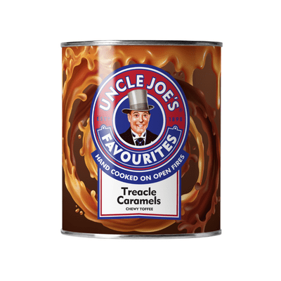 Uncle Joes Treacle Caramels 120G Tin