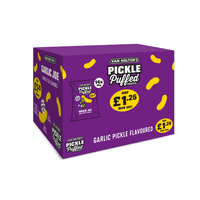 Van Holtens Garlic Joe Pickle Puffs 14x50g £1.25 PMP