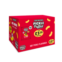 Van Holtens Hot Mama Pickle Puffs 14x50g £1.25 PMP