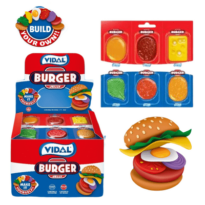 VIDAL BURGER JELLY 66 COUNT