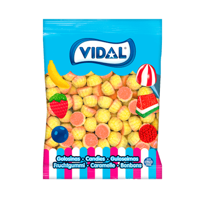 VIDAL FIZZY CARAMEL KISSES 1.5KG