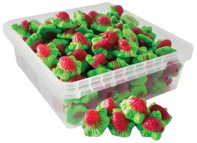 VIDAL JELLY FILLED STRAWBERRIES 120 COUNT