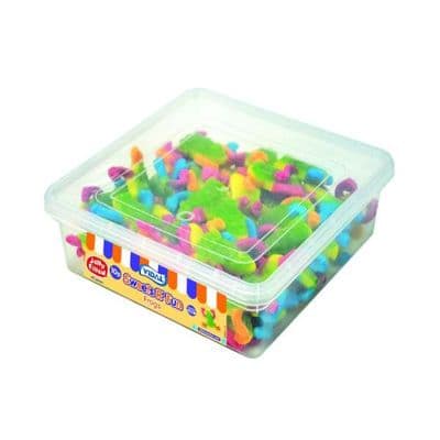 VIDAL JELLY FILLED TROPICAL FROGS TUB 75 COUNT