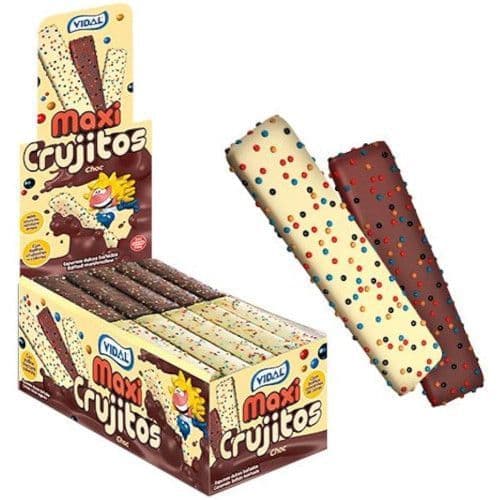 VIDAL MAXICRUJITOS CHOCOLATE 75 COUNT