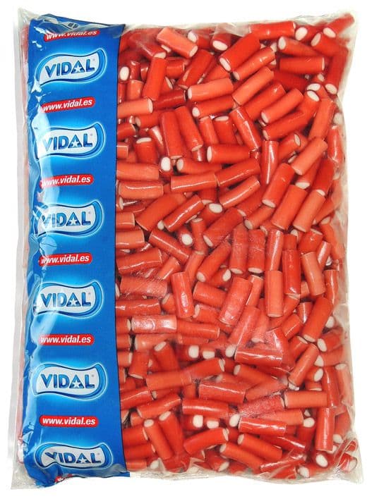 Wholesale Vidal Mini Strawberry Pencils | 3KG Bulk Bag