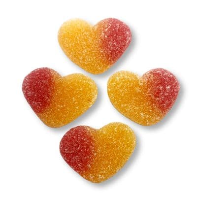 VIDAL PEACH HEARTS 3KG
