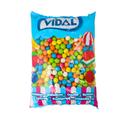 VIDAL SMALL BUBBLEGUM BALLS 2KG