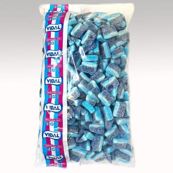 VIDAL SOUR BLUE RASPBERRY SLICES 3KG