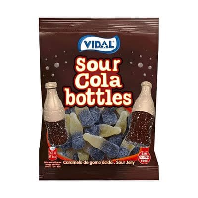 Vidal Sour Cola Bottle 14x90g