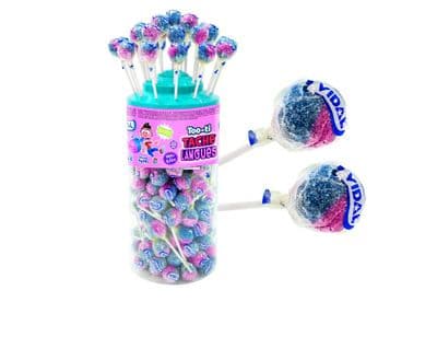 VIDAL TONGUE PAINTER LOLLY 2 COLOURS x150