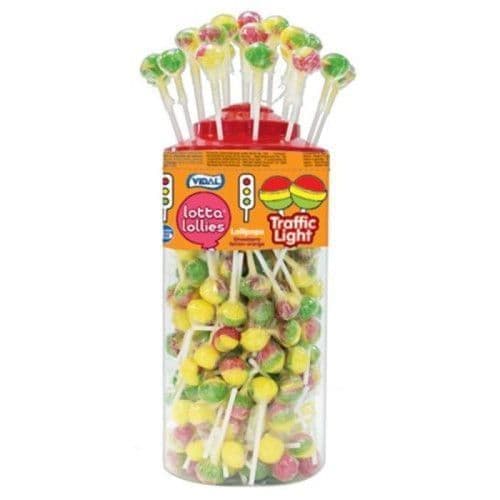 VIDAL TRAFFIC LIGHT LOLLIES x150
