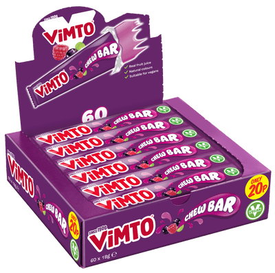 VIMTO CHEW BAR 60x20p