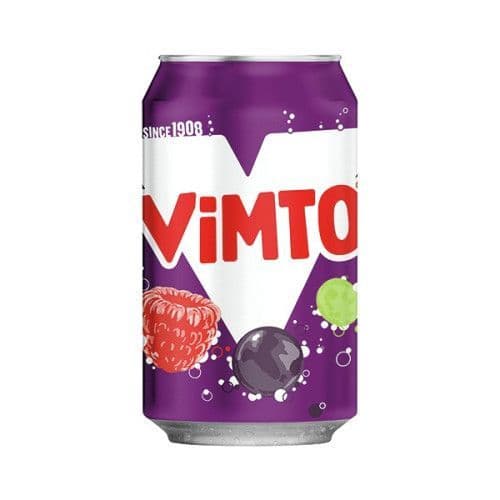 Vimto Original Fizzy Drink Cans 24x330ml