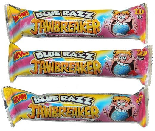 WA52 ZED BLUE RAZZ JAWBREAKERS