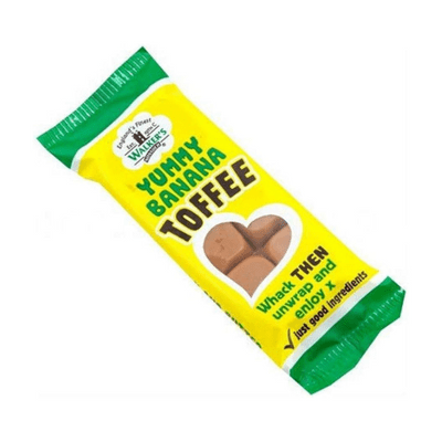 Walkers Banana Flavoured Toffee Bars 24x50g