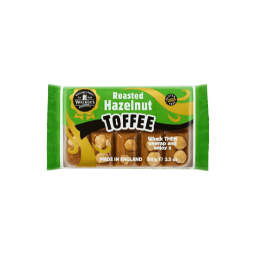 Walkers Hazelnut Toffee Handy Pack 10x100g