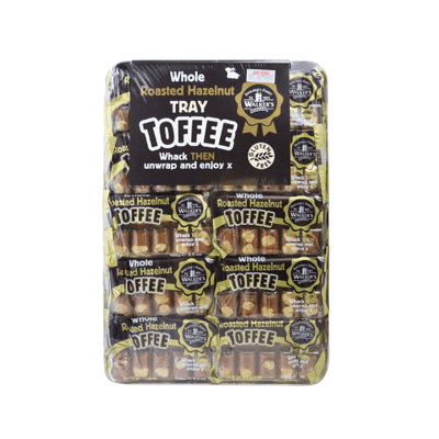 Walkers Hazelnut Toffee Handy Pack 10x100g