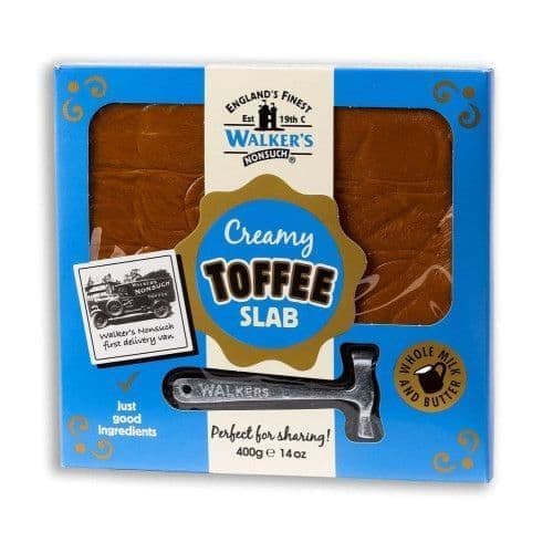 Walkers Original Toffee Slab 400G