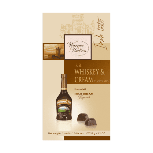 WARNER HUDSON IRISH DREAM LIQUEURS 10X150G