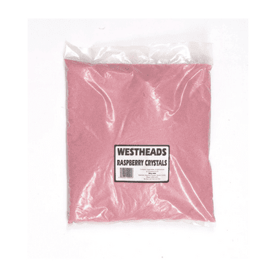 WESTHEADS PINK RASPBERRY CRYSTALS 3KG