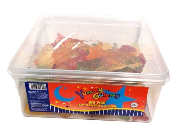 YUMMY GUMMY BIG FISH TUB