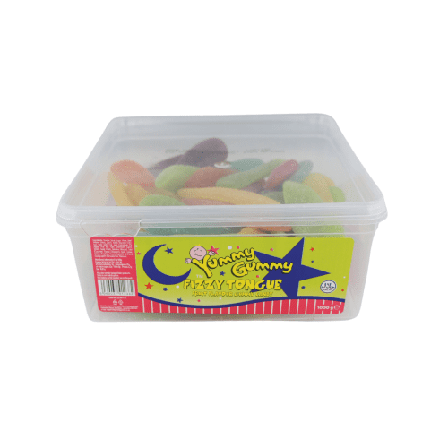 YUMMY GUMMY FIZZY TONGUES TUB