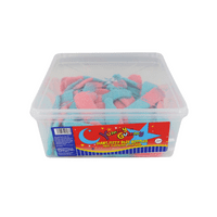 YUMMY GUMMY GIANT FIZZY BLUE BOTTLES 800G TUB