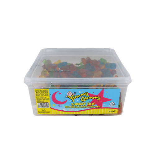 YUMMY GUMMY GUMMY MIX 1000G TUB