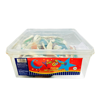 Yummy Gummy Python Snakes 900g Tub