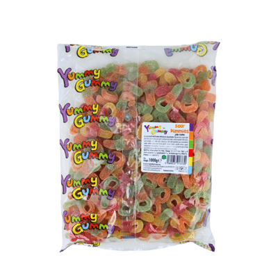 Yummy Gummy Sour Dummies 1kg