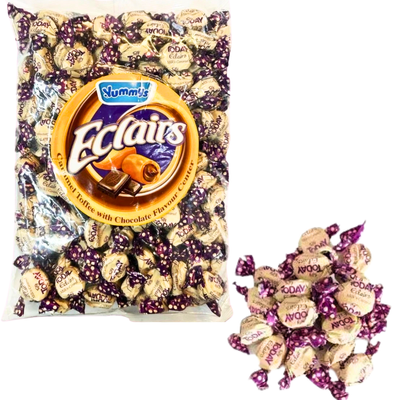 Yummys Caramel Eclairs 1kg