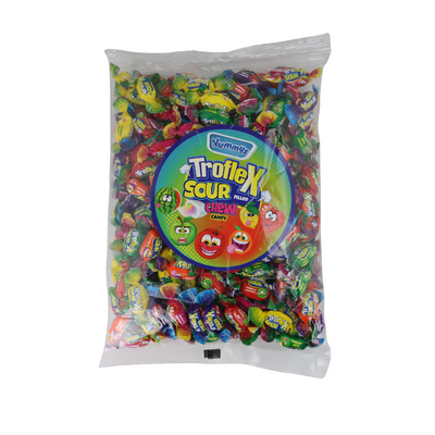 Yummys Sour Filled Chew Candy 1kg