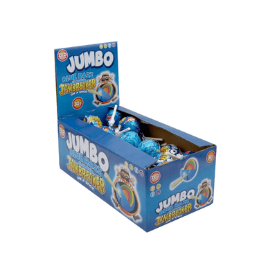 Zed Candy Blue Razz Jumbo Jawbreaker Pop 40x30p